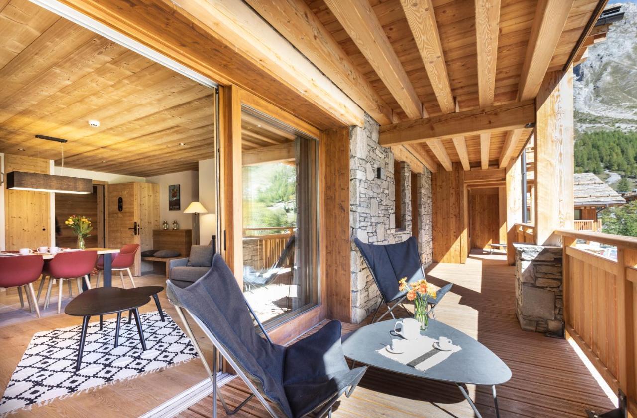 Chalet Hotelier Les Equinoxes - Val D'Isere La Daille Ngoại thất bức ảnh
